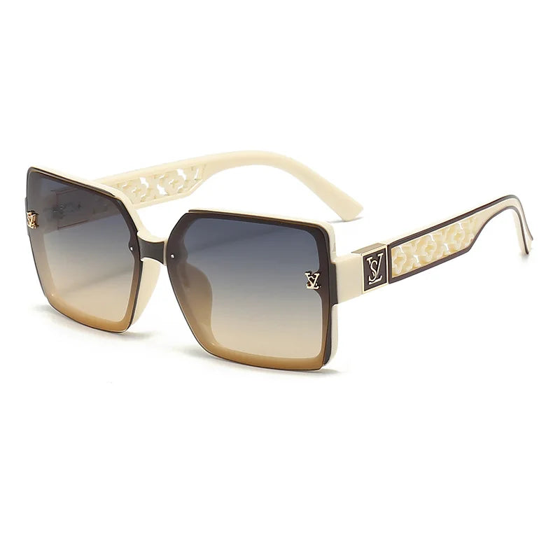 Klair Rimless UV400 Sunglasses – Unisex Designer Shades