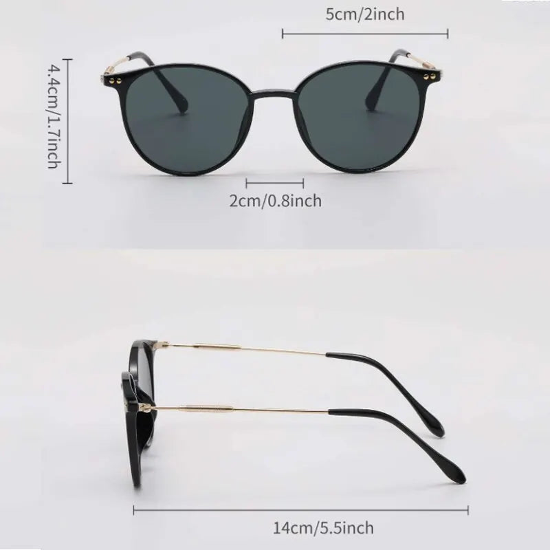 KLAIR 2-in-1 Vintage Sunglasses Set – Double the Style, One Smart Choice