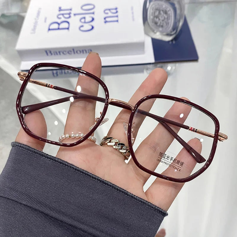 Klair Retro Green Blue Light Glasses