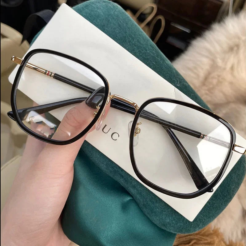 Klair Retro Green Blue Light Glasses