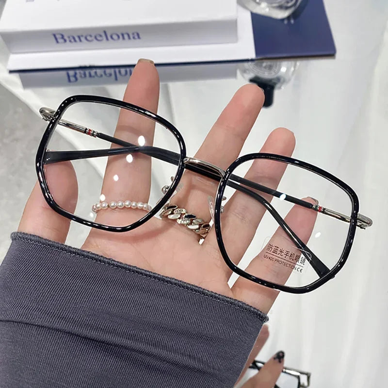 Klair Retro Green Blue Light Glasses