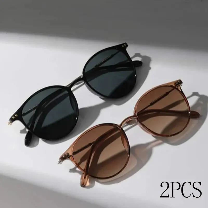 KLAIR 2-in-1 Vintage Sunglasses Set – Double the Style, One Smart Choice