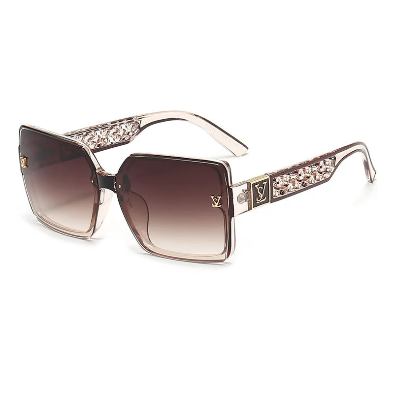 Klair Rimless UV400 Sunglasses – Unisex Designer Shades