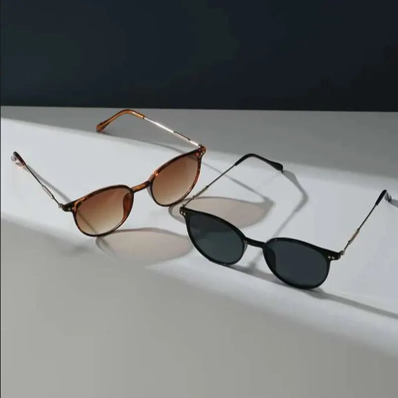KLAIR 2-in-1 Vintage Sunglasses Set – Double the Style, One Smart Choice